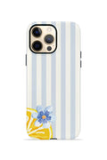 iPhone 12 Pro Max Vorian Çift Katmanlı Kılıf Blue Lemon Blossom