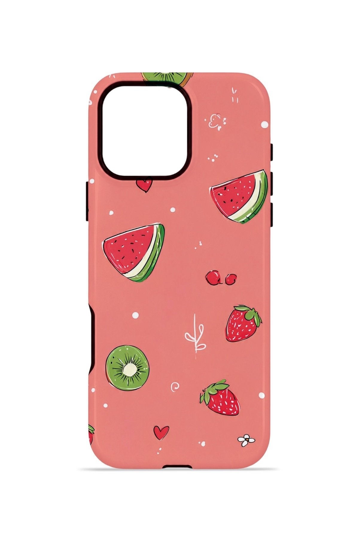 iPhone 16 Pro Max Vorian Çift Katmanlı Kılıf Summer Fruit Crush