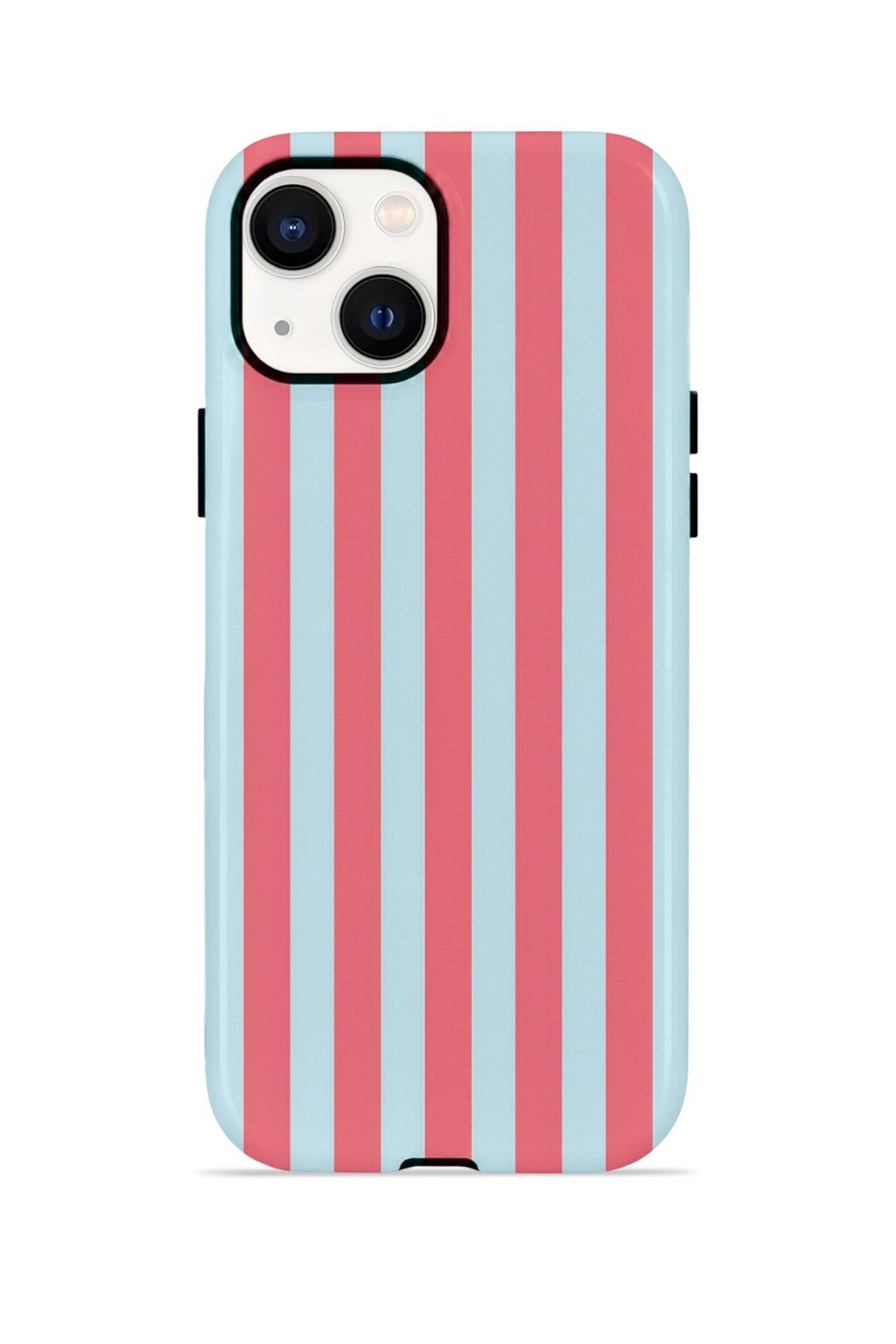 iPhone 15 Plus Vorian Çift Katmanlı MagSafe Kılıf Poolside Candy Stripe
