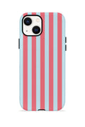 iPhone 15 Plus Vorian Çift Katmanlı MagSafe Kılıf Poolside Candy Stripe