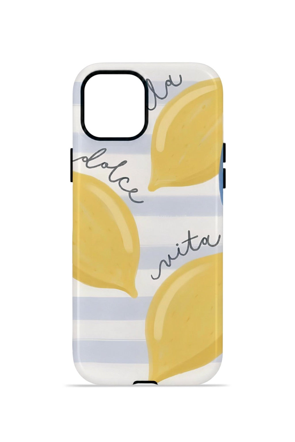 iPhone 12 Vorian Çift Katmanlı Kılıf Dolce Vita Lemon
