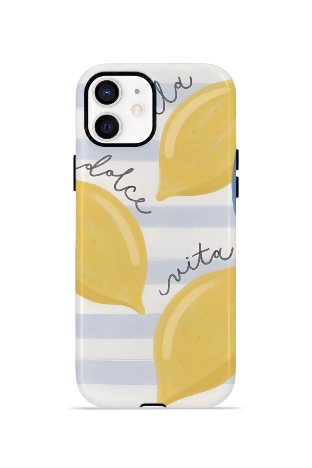 iPhone 12 Vorian Çift Katmanlı Kılıf Dolce Vita Lemon