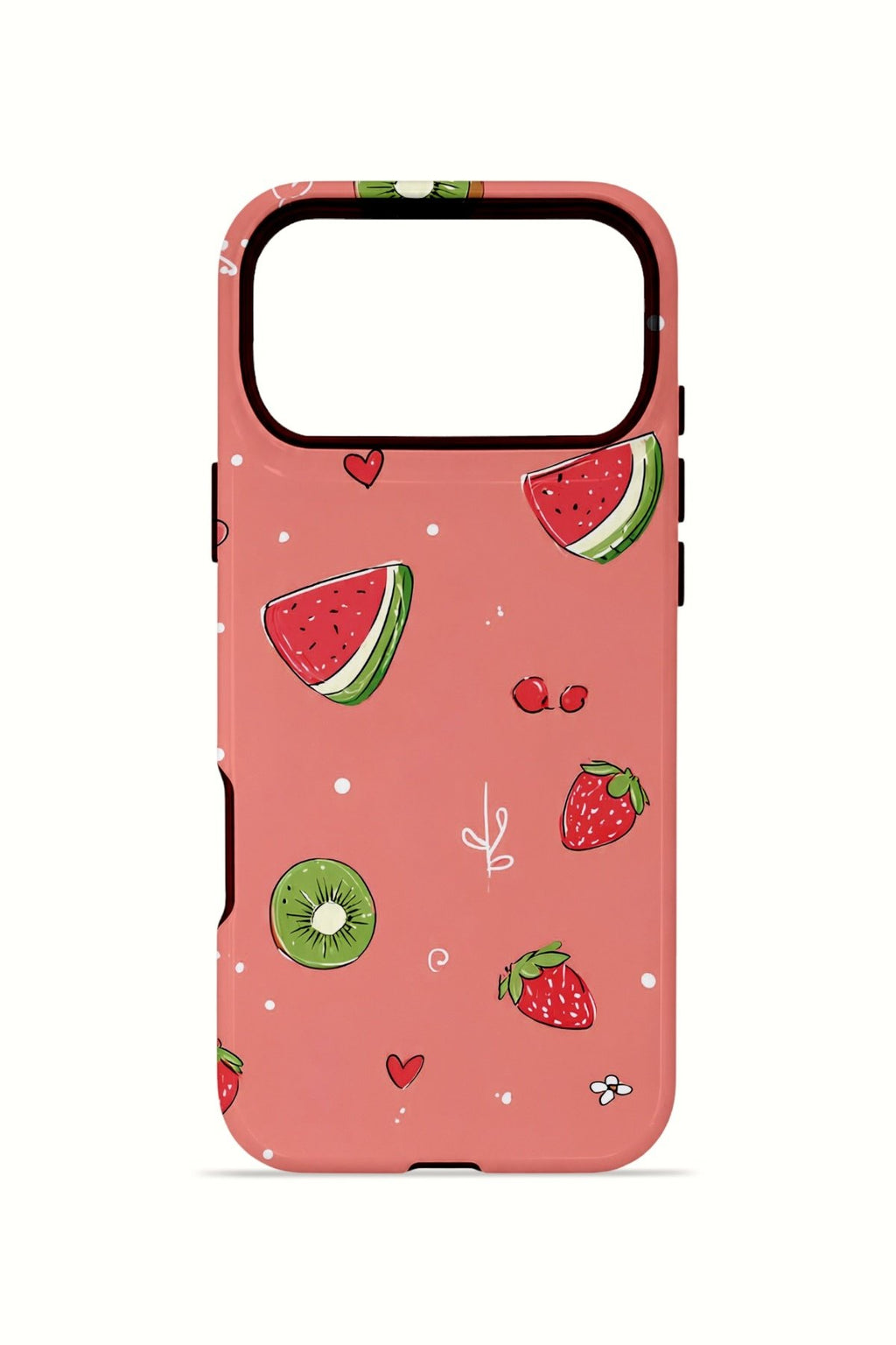 iPhone 17 Pro Max Vorian Çift Katmanlı Kılıf Summer Fruit Crush