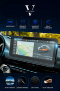 Fiat 500e 2021 2022 2023 Navigasyon Multimedya Nano Glass Ekran Koruyucu
