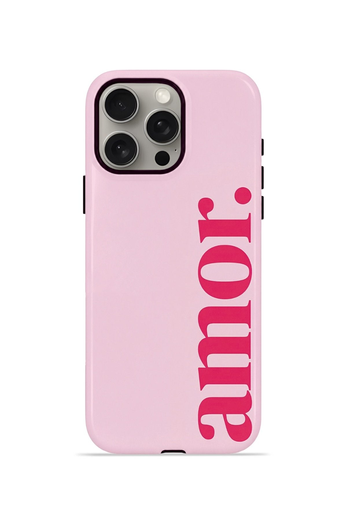 iPhone 15 Pro Vorian Çift Katmanlı MagSafe Kılıf Amour Pink