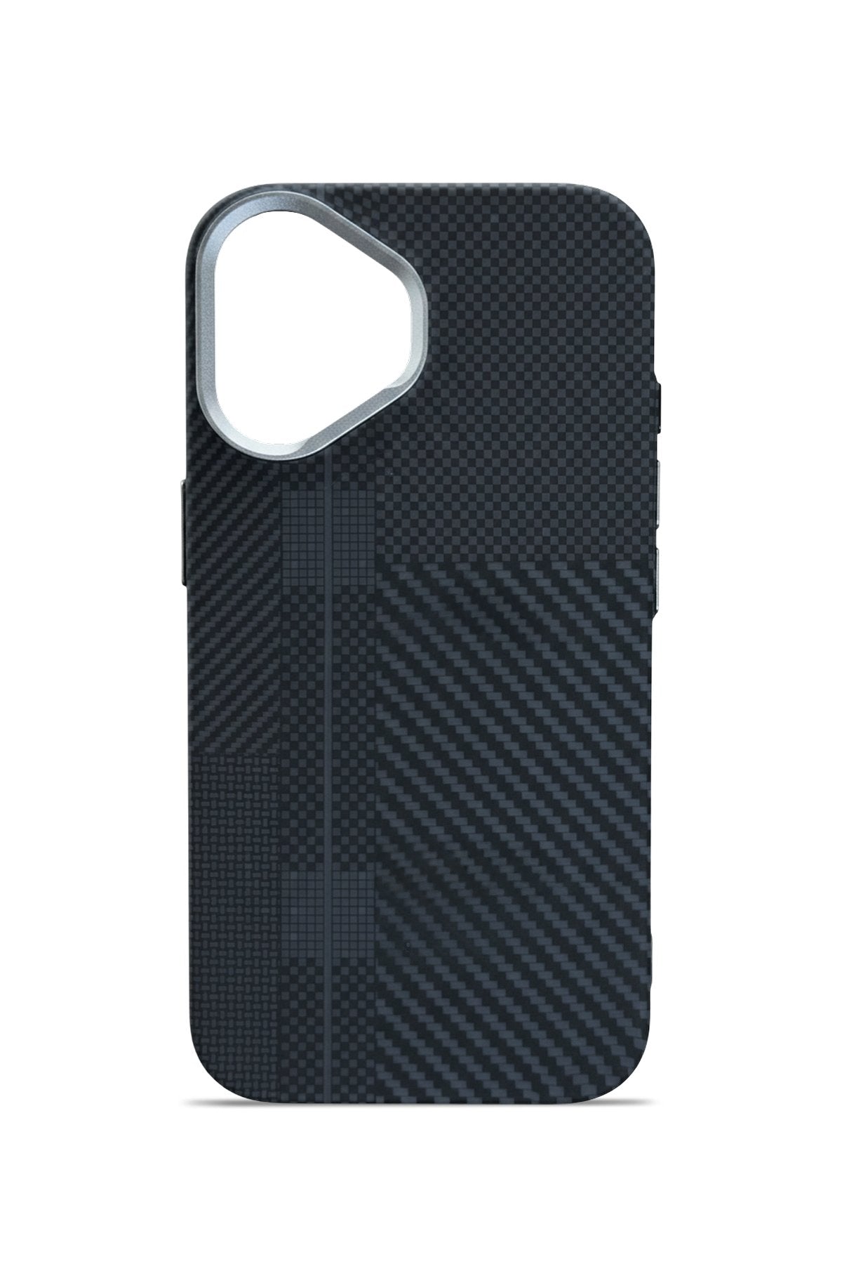 Nox Craft iPhone 16 Plus MagSafe Karbon Kılıf Blue Current