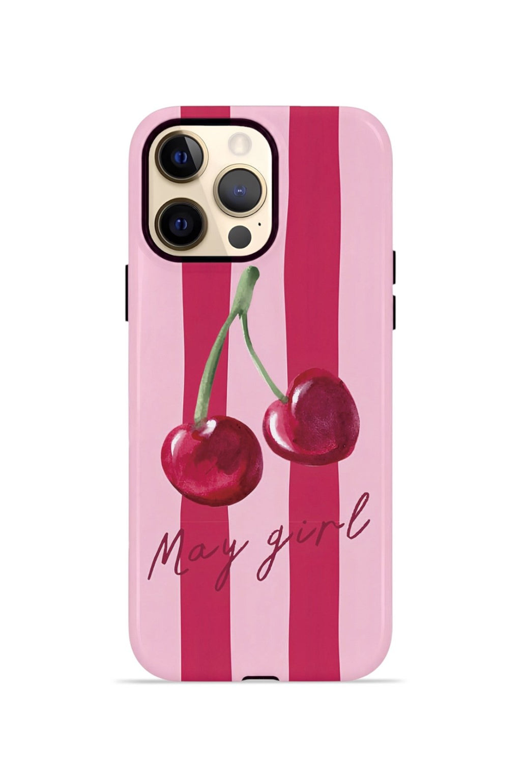 iPhone 12 Pro Max Vorian Çift Katmanlı Kılıf Cherry Girl
