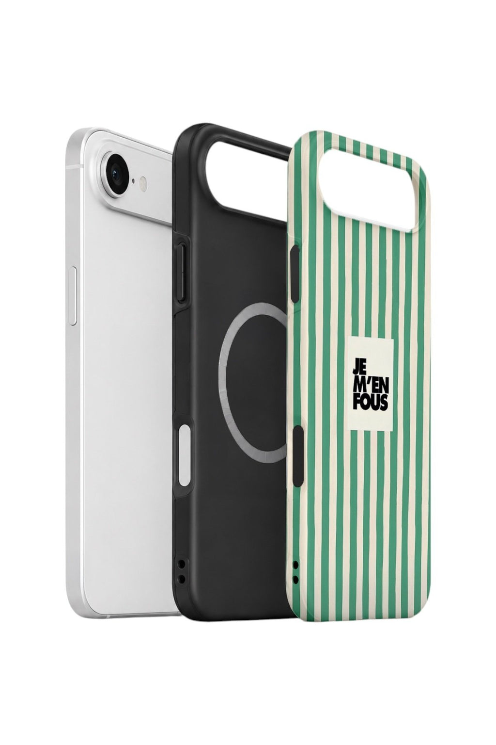 iPhone 17 Air Vorian Çift Katmanlı MagSafe Kılıf Je M En Fous Green