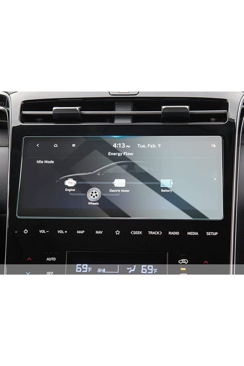 Hyundai Tucson 2021 10.25 Inç Multimedya Glass Ekran Koruyucu Nano
