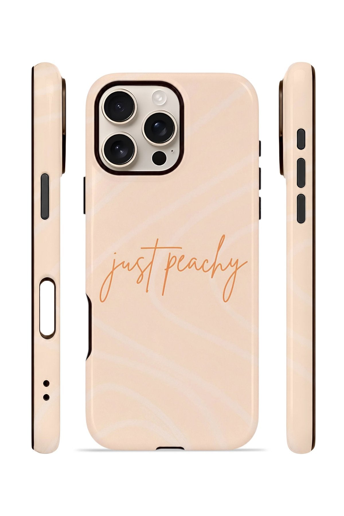 iPhone 16 Pro Vorian Çift Katmanlı Kılıf Just Peachy