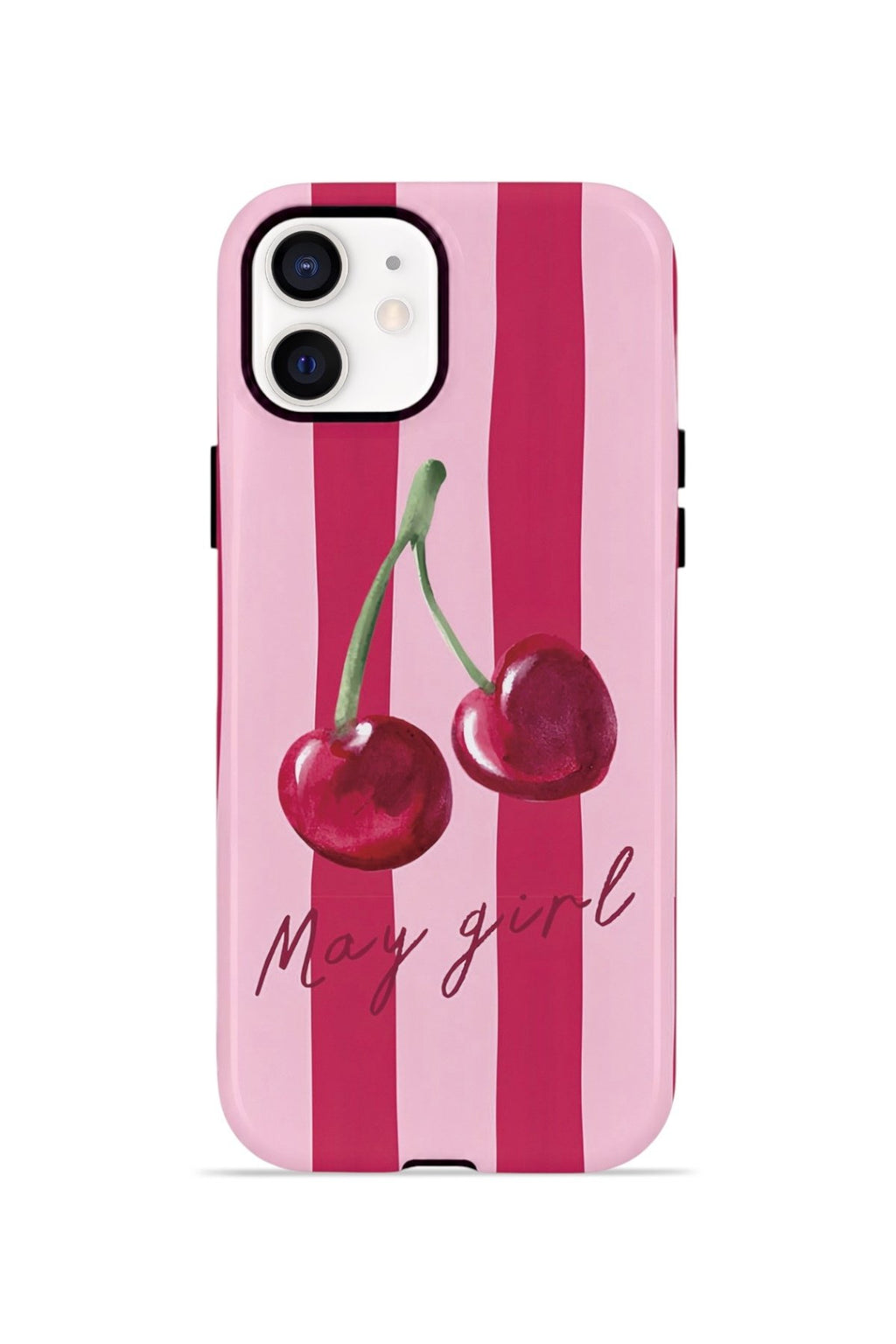 iPhone 12 Vorian Çift Katmanlı Kılıf Cherry Girl