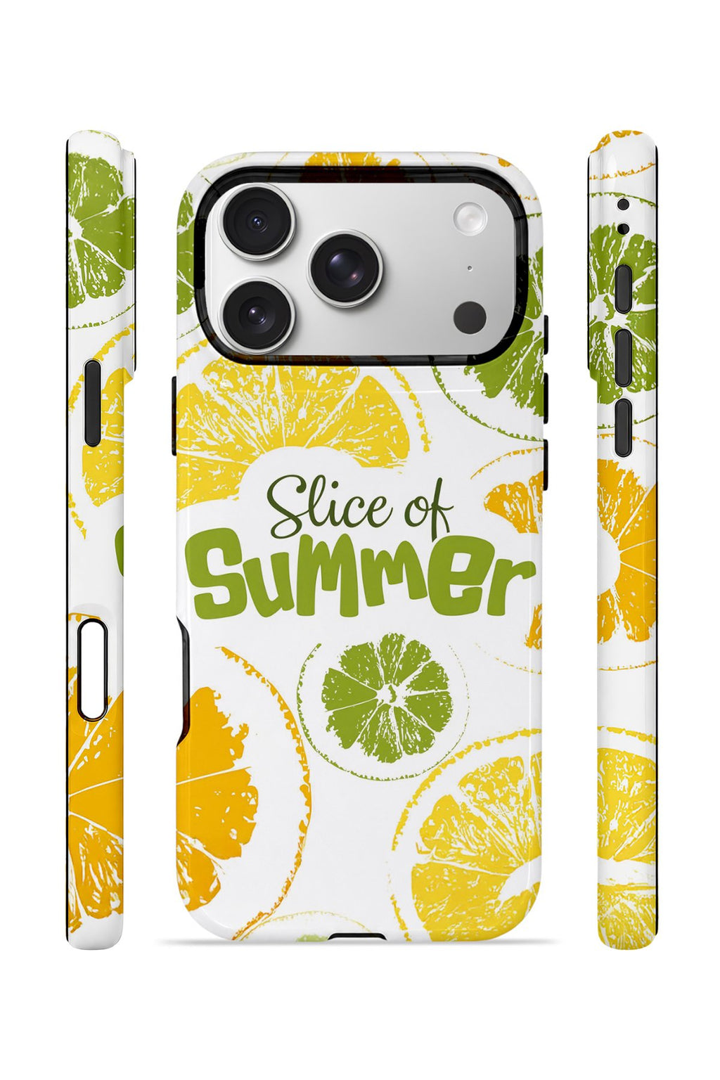 iPhone 17 Pro Vorian Çift Katmanlı Kılıf Slice Of Summer