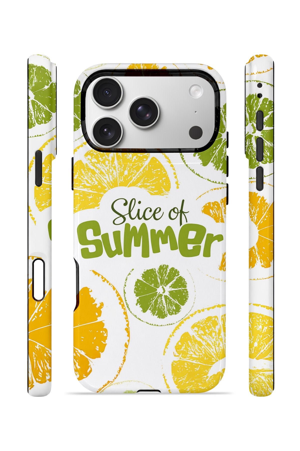 iPhone 17 Pro Vorian Çift Katmanlı Kılıf Slice Of Summer