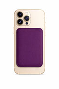 Aurevia Suede Bordoeux (Bordo) Magsafe Kartlık