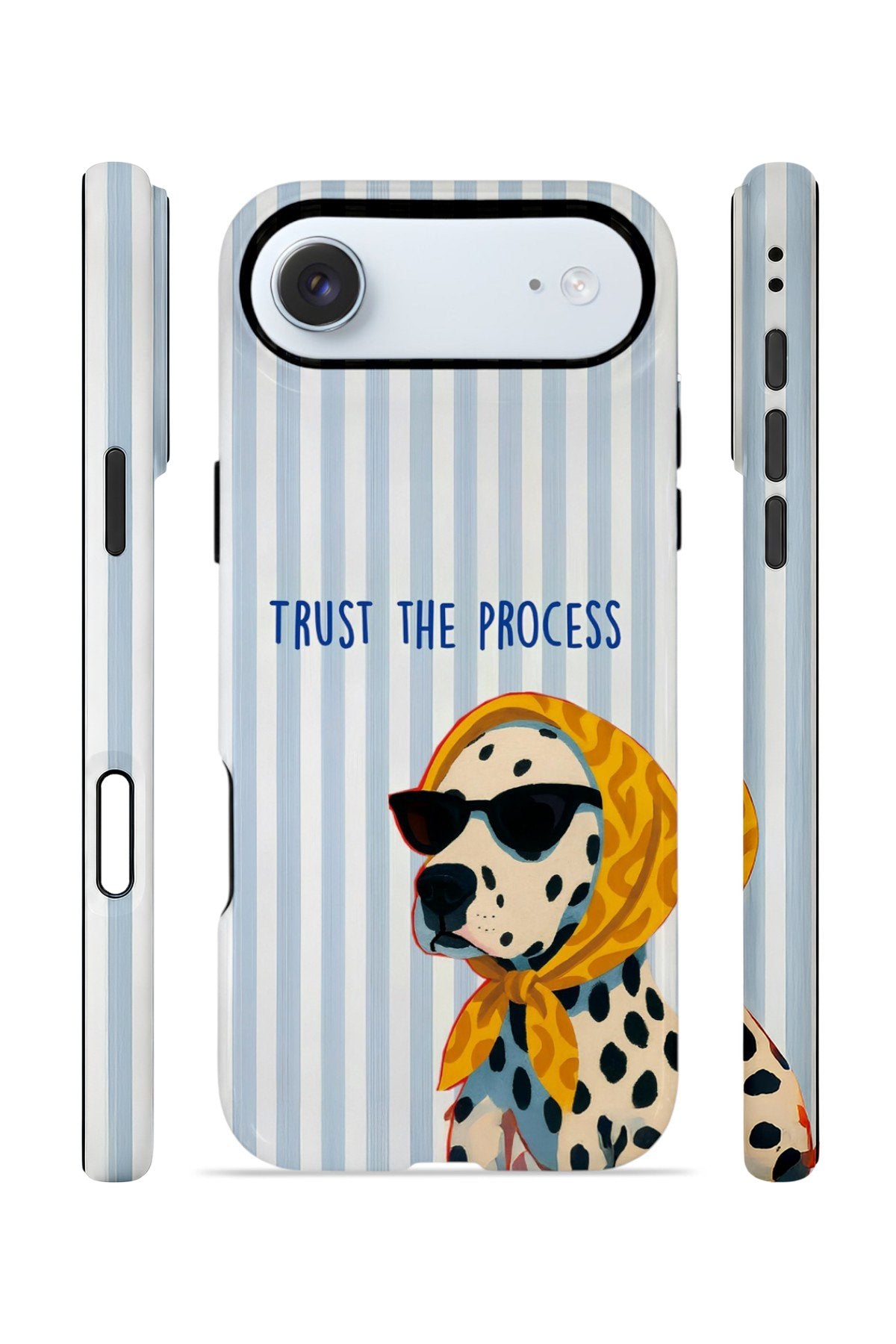 iPhone 17 Air Vorian Çift Katmanlı Kılıf Trust The Process Dalmatian