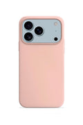 iPhone 17 Pro 6.3'' Soft Touch Lansman Silikon Kılıf Pudra Pembe