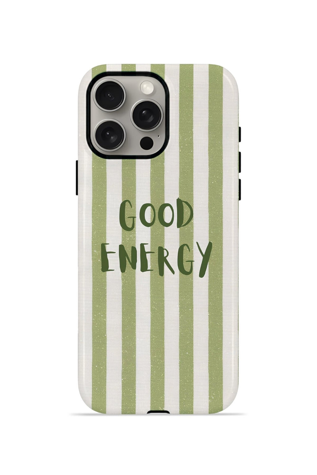 iPhone 15 Pro Max Vorian Çift Katmanlı Kılıf Good Energy Olive