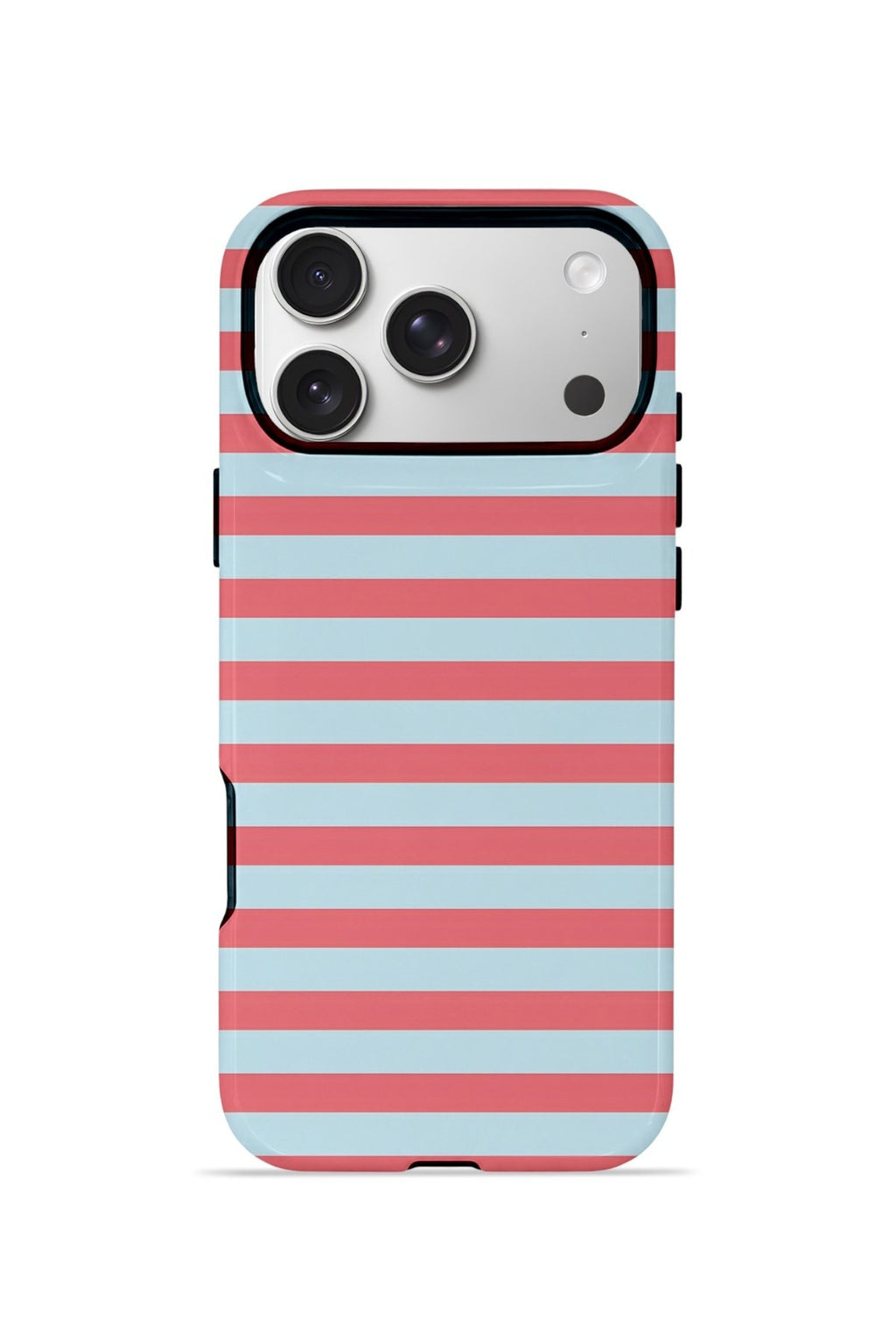 iPhone 17 Pro Vorian Çift Katmanlı MagSafe Kılıf Candy Horizon Stripe