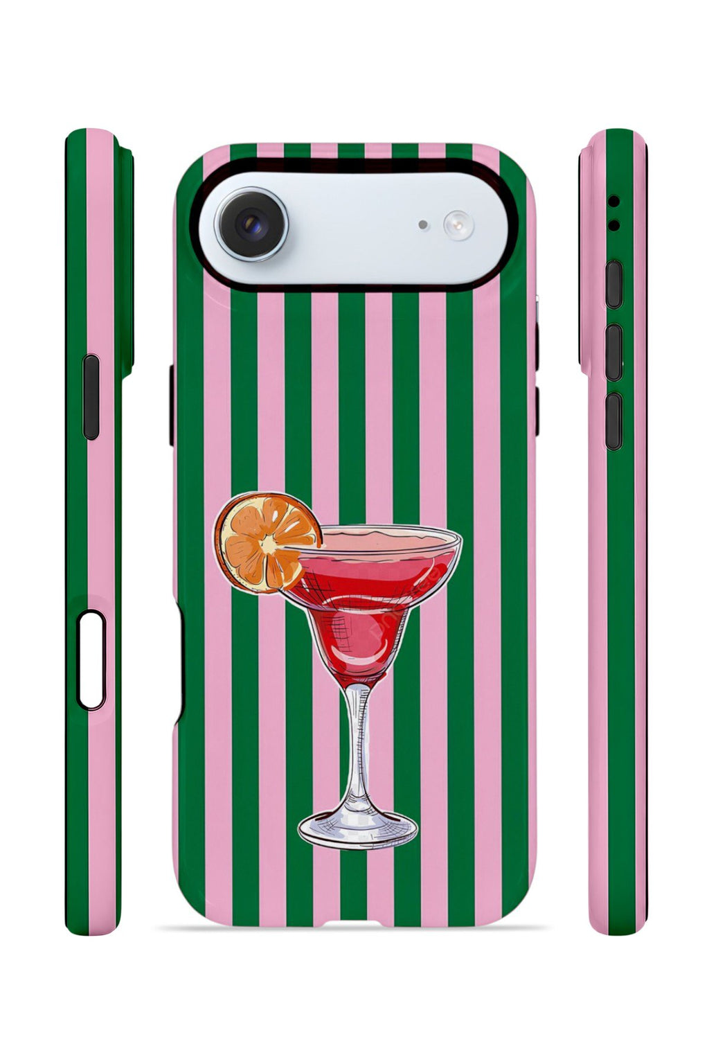 iPhone 17 Air Vorian Çift Katmanlı MagSafe Kılıf Pink Citrus Cocktail