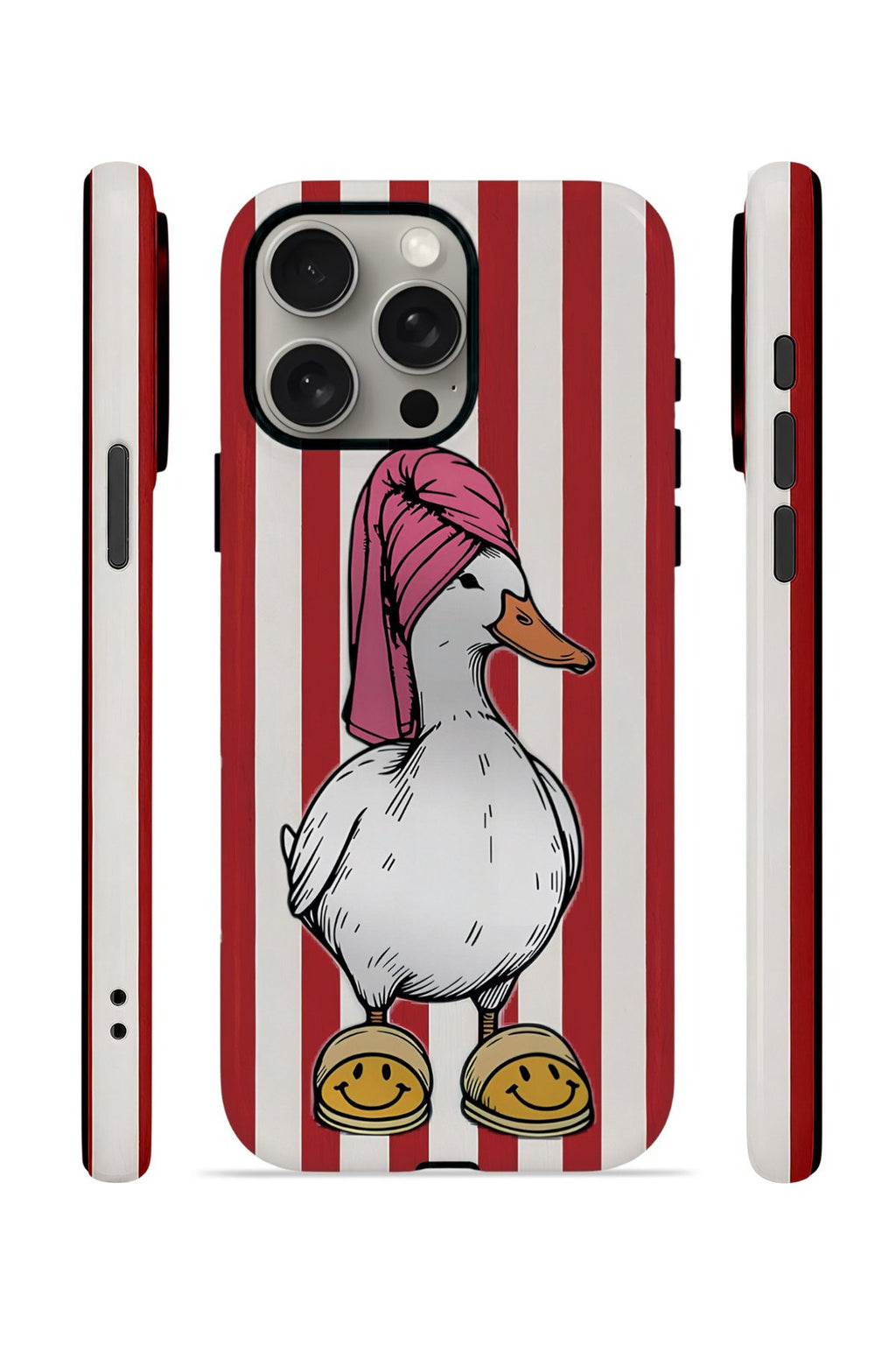 iPhone 15 Pro Max Vorian Çift Katmanlı Kılıf Duchess Duck