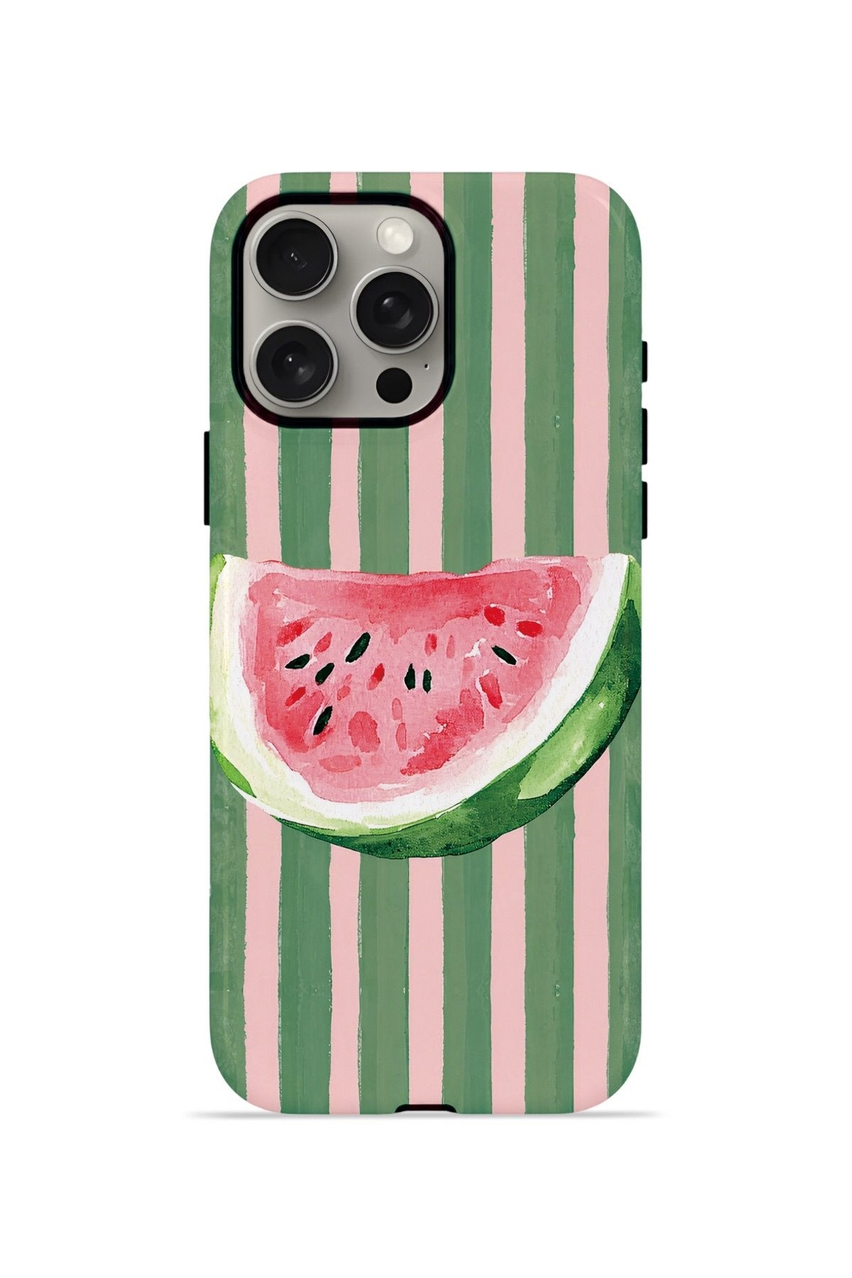 iPhone 15 Pro Vorian Çift Katmanlı MagSafe Kılıf Watermelon Postcard