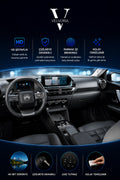Citroen C4x 2025 Uyumlu Multimedya Ve Dijital Hayalet Gösterge Nano Ekran Koruyucu