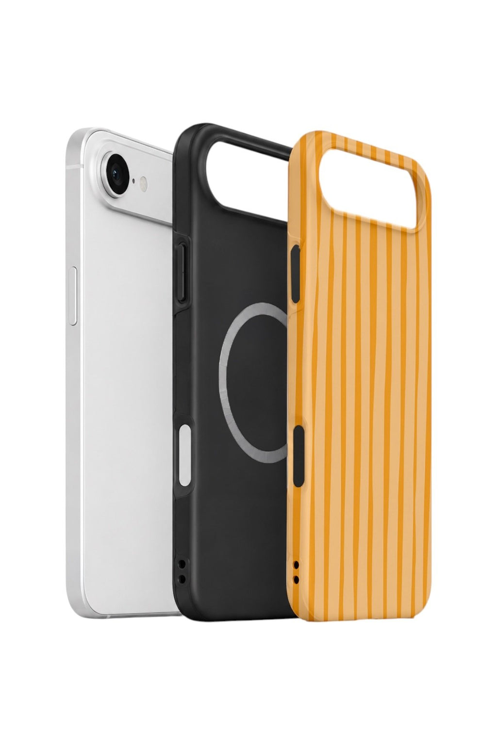 iPhone 17 Air Vorian Çift Katmanlı MagSafe Kılıf Golden Hour Stripe