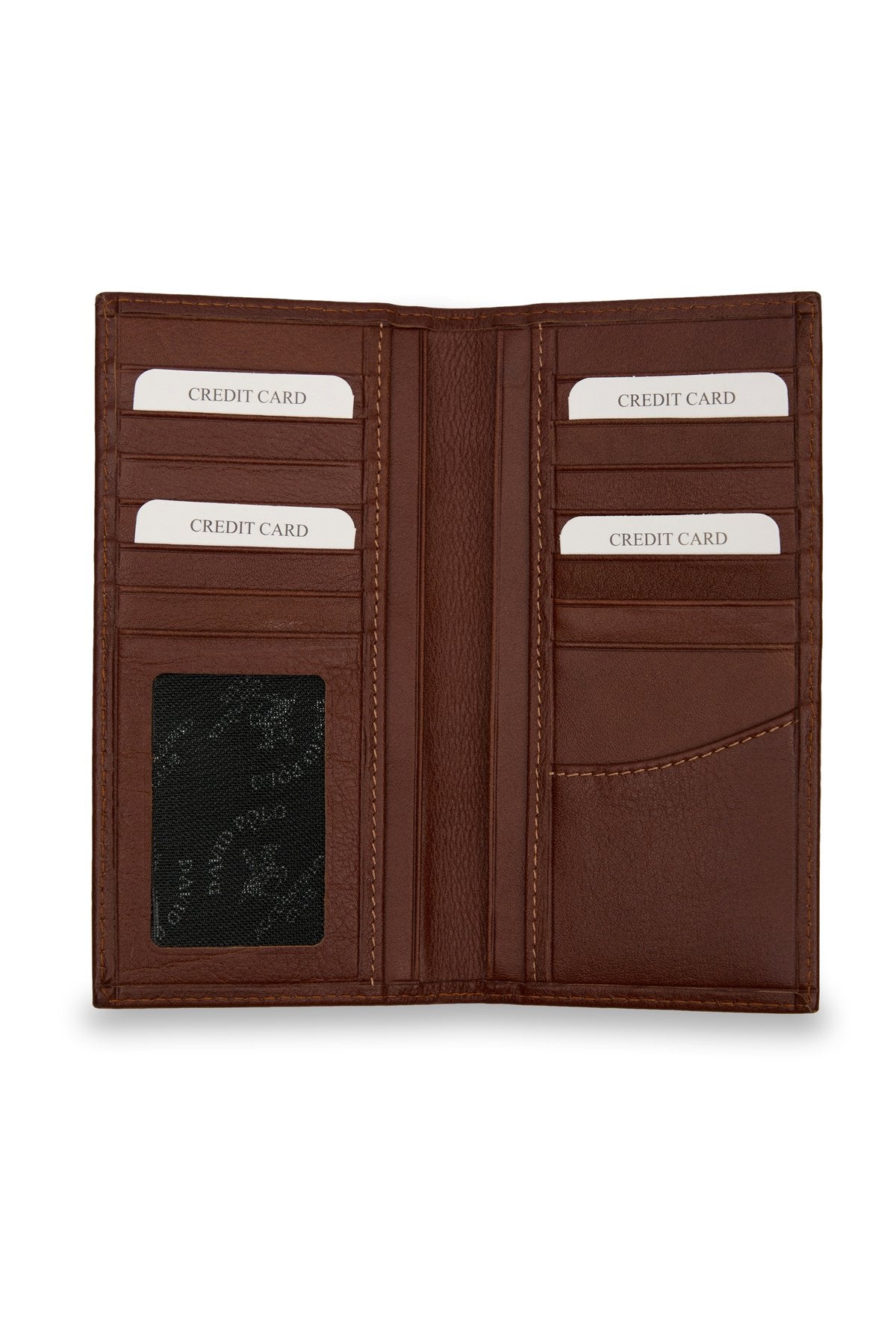 Hakiki Deri Telefonlu Kahverengi Cüzdan