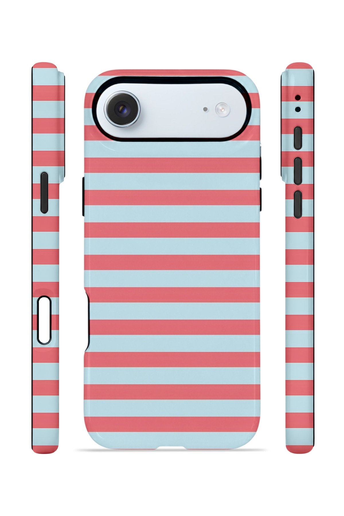 iPhone 17 Air Vorian Çift Katmanlı MagSafe Kılıf Candy Horizon Stripe