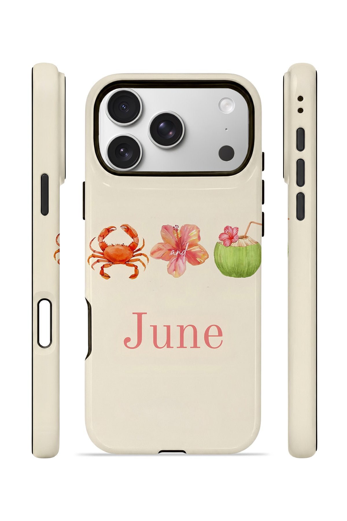iPhone 17 Pro Vorian Çift Katmanlı Kılıf June Seaside