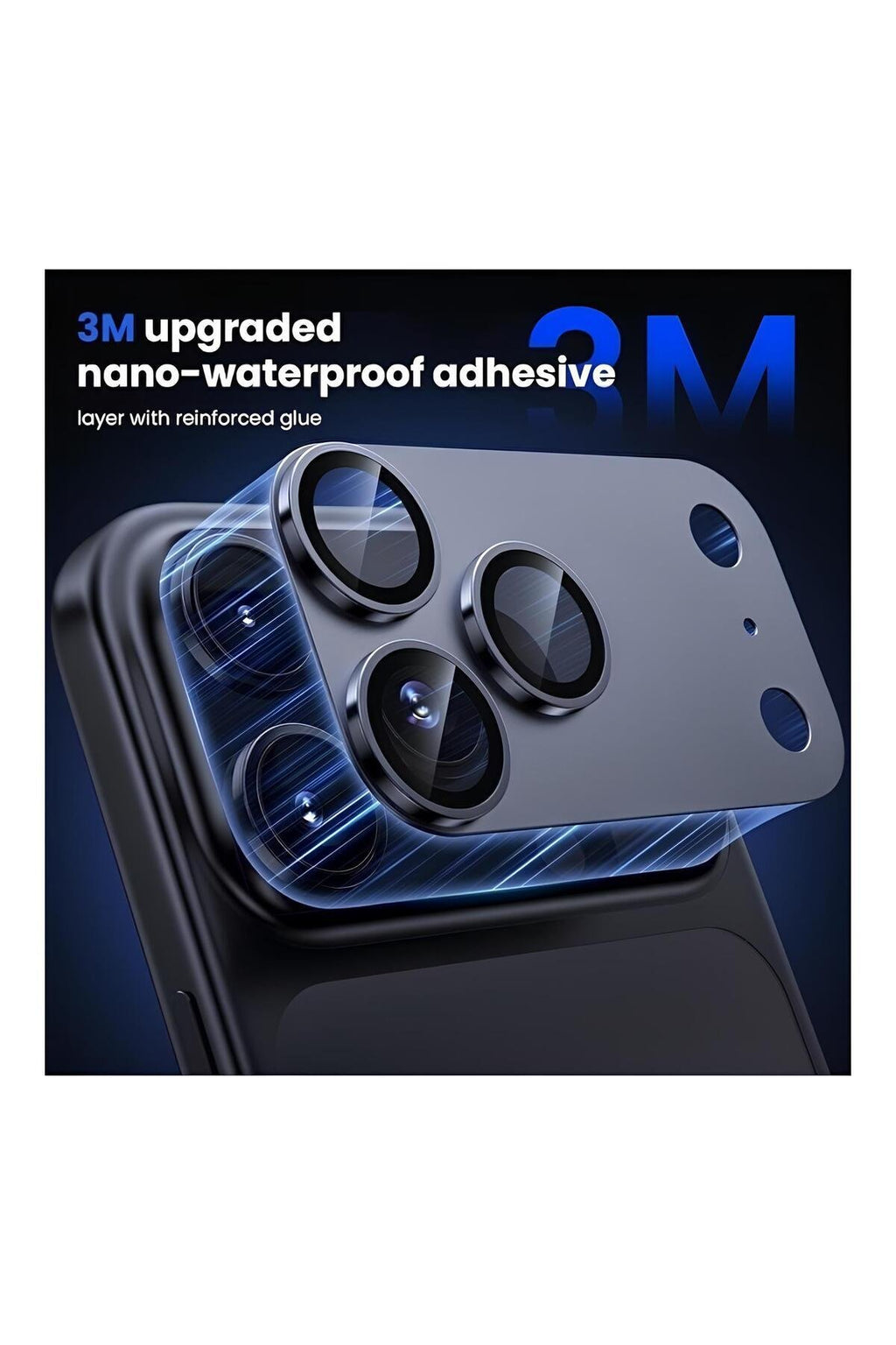 iPhone 17 Pro 6.3" Premium Tam Kaplama Lens Koruma Abis