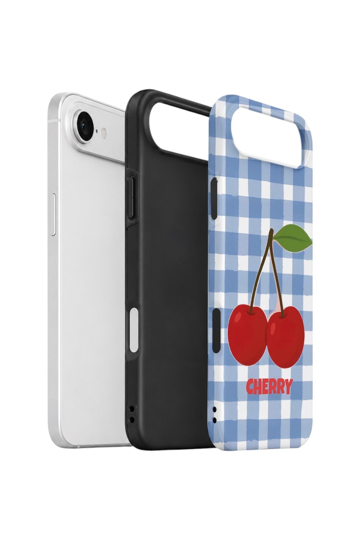 iPhone 17 Air Vorian Çift Katmanlı Kılıf Cherry Picnic