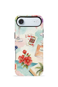 iPhone 17 Air Vorian Çift Katmanlı Kılıf Mediterranean Holiday Collage