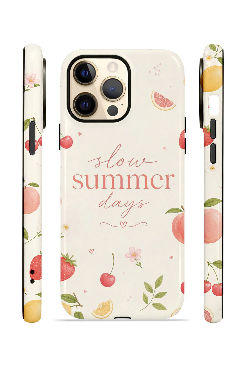 iPhone 13 Pro Vorian Çift Katmanlı MagSafe Kılıf Slow Summer Days