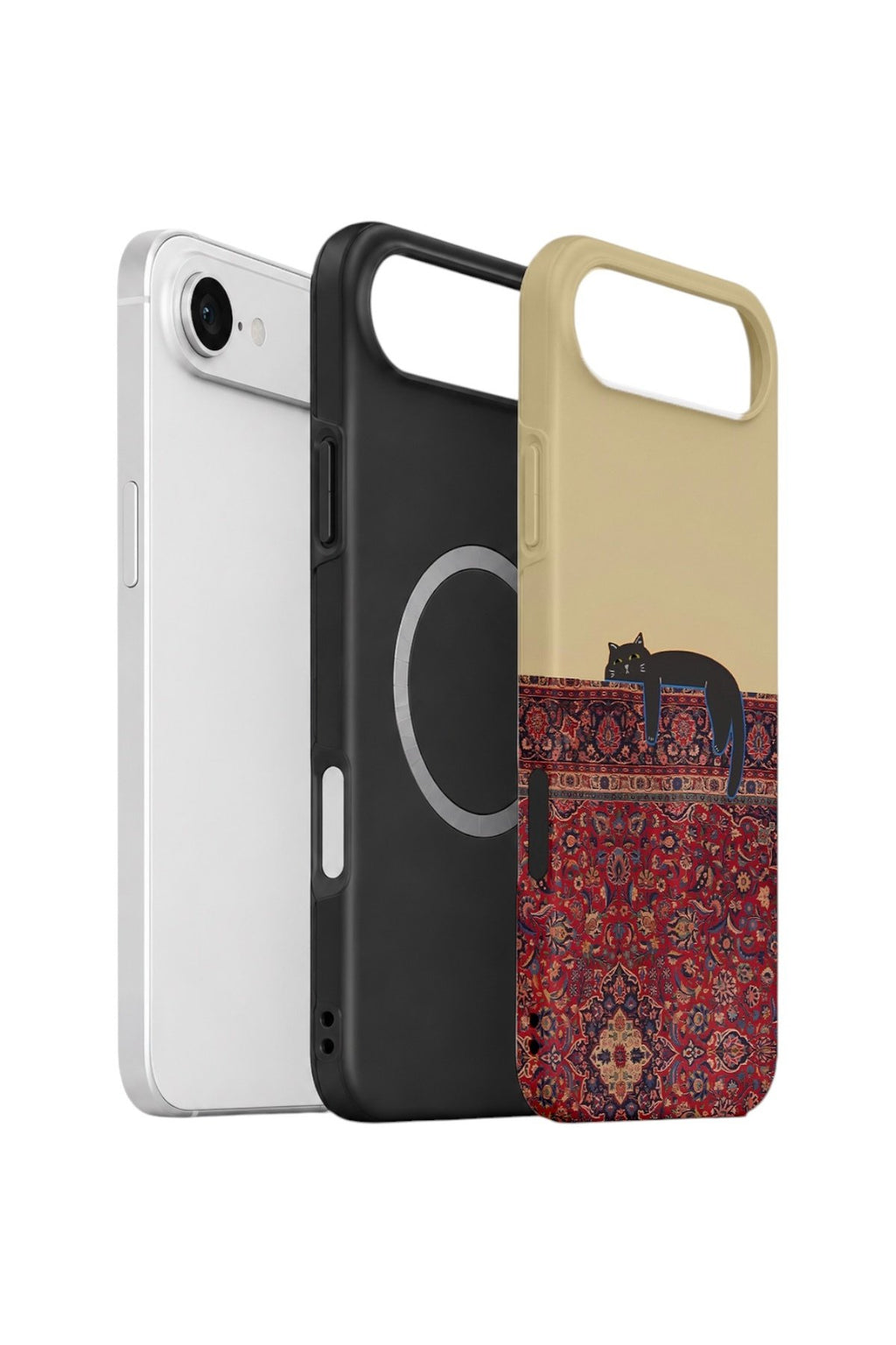 iPhone 17 Air Vorian Çift Katmanlı MagSafe Kılıf Persian Cat Lounge