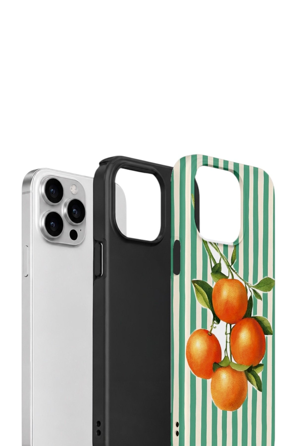 iPhone 15 Pro Vorian Çift Katmanlı Kılıf Italian Orange Orchard