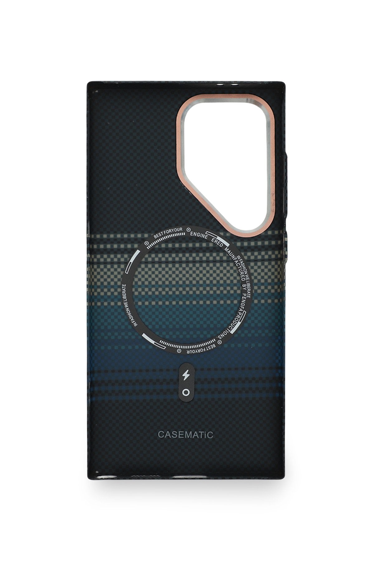 NeoWoven Case Galaxy S25 Ultra Derin Mavi Akım