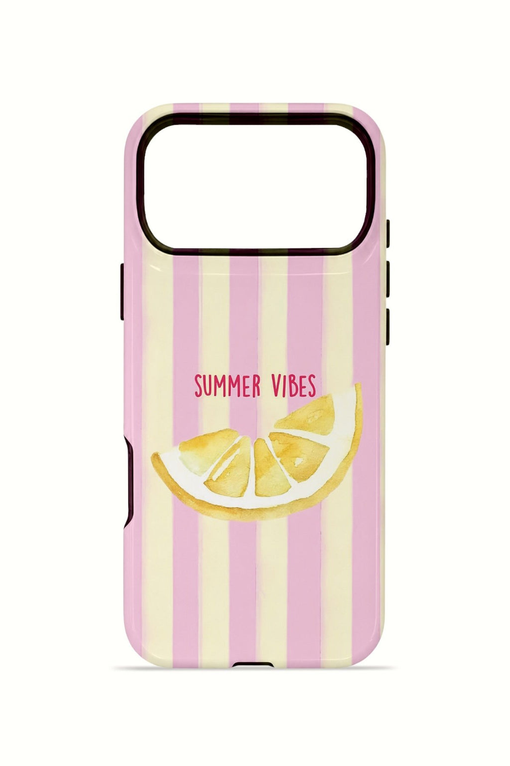 iPhone 17 Pro Max Vorian Çift Katmanlı MagSafe Kılıf Summer Vibes Lemon