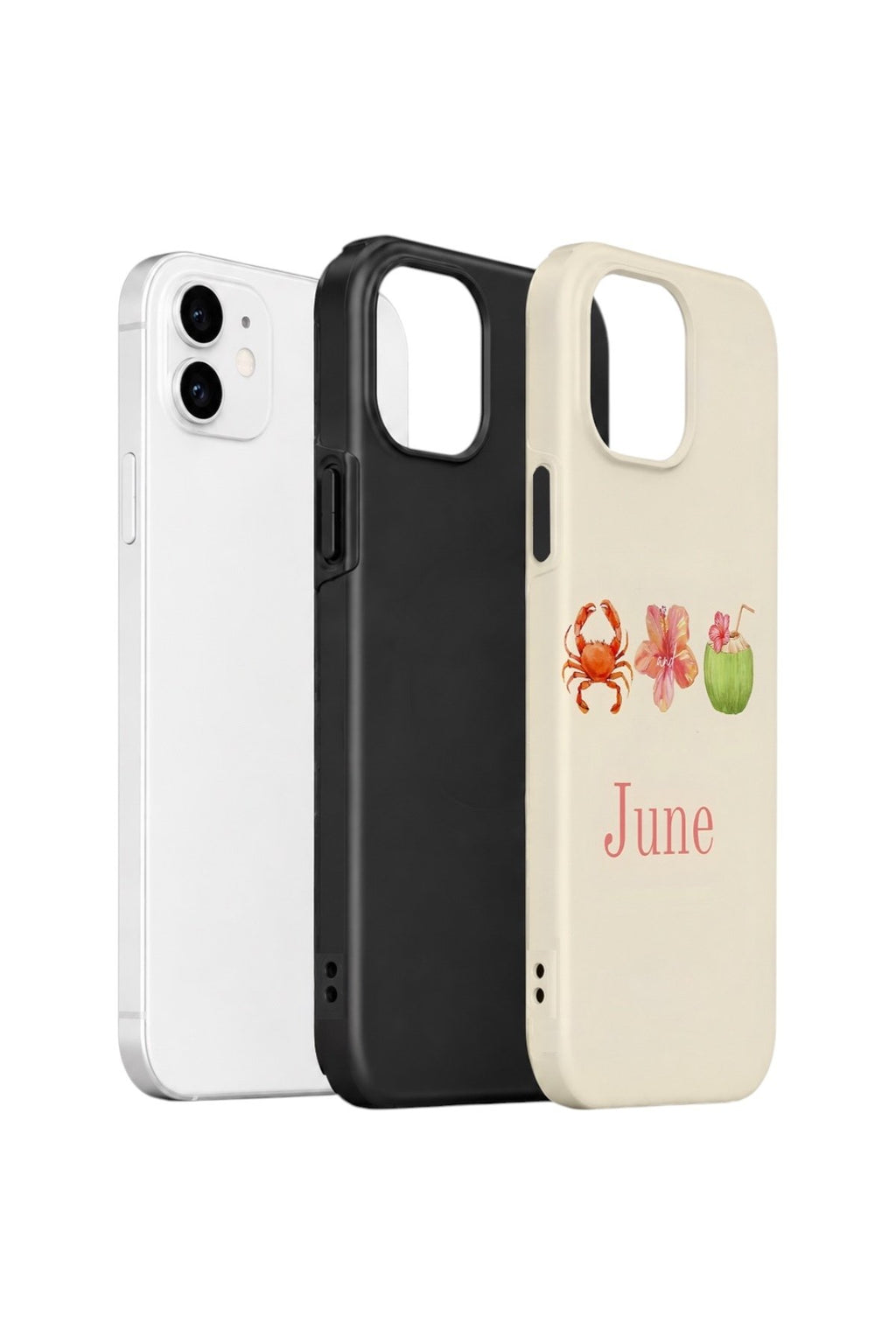 iPhone 12 Vorian Çift Katmanlı Kılıf June Seaside