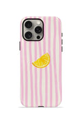 iPhone 15 Pro Max Vorian Çift Katmanlı Kılıf Pink Lemon Drop