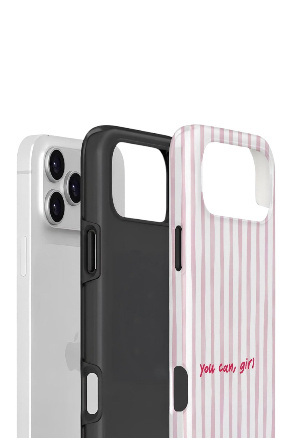 iPhone 17 Pro Max Vorian Çift Katmanlı Kılıf You Can Girl