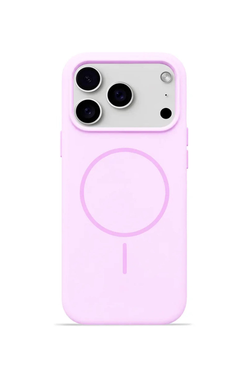 iPhone 17 Pro 6.3" Mag Core Akıllı MagSafe Animasyonlu Silikon Kılıf Lila