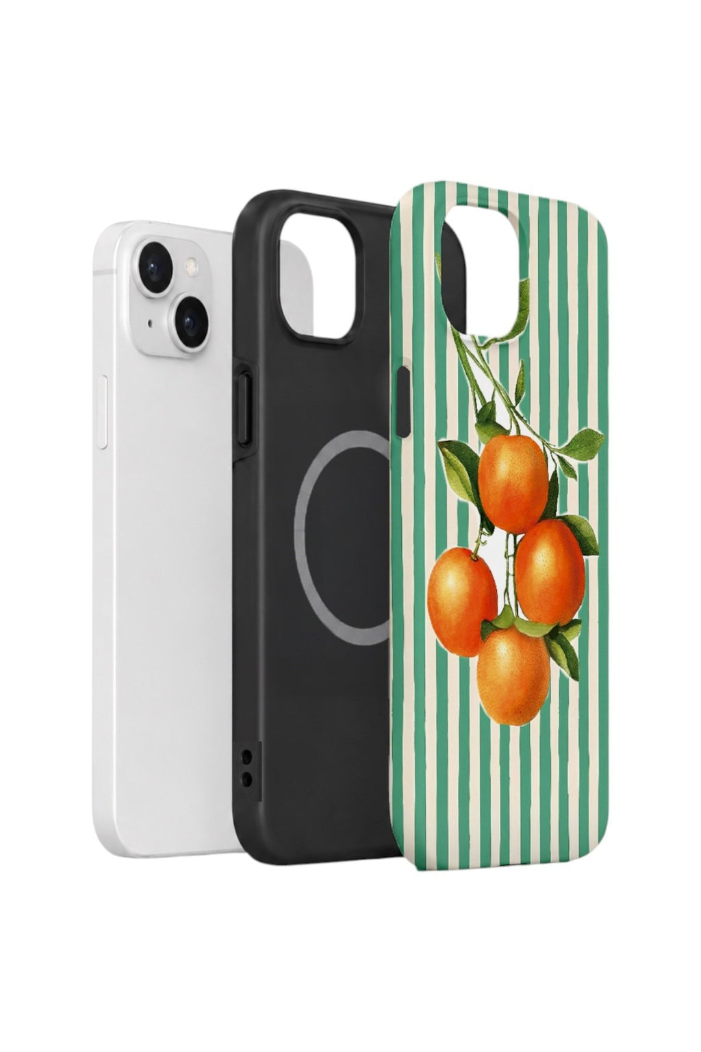 iPhone 15 Plus Vorian Çift Katmanlı MagSafe Kılıf Italian Orange Orchard