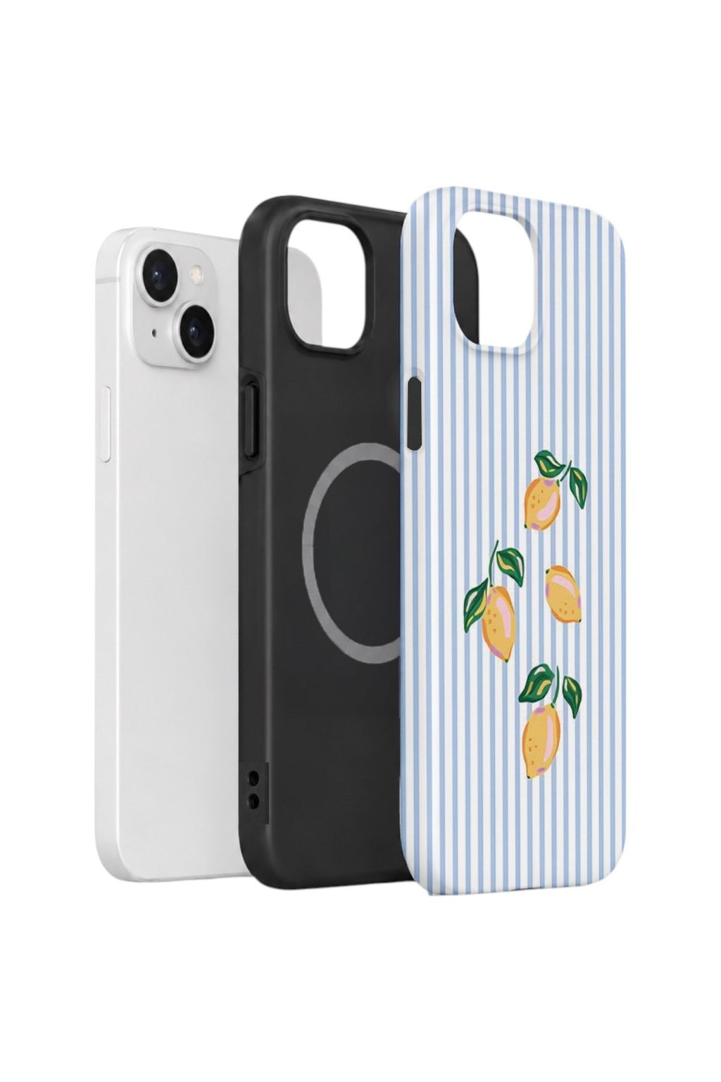 iPhone 13 Vorian Çift Katmanlı MagSafe Kılıf Mini Lemon Riviera