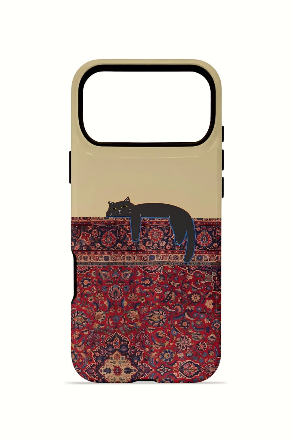 iPhone 17 Pro Max Vorian Çift Katmanlı Kılıf Persian Cat Lounge