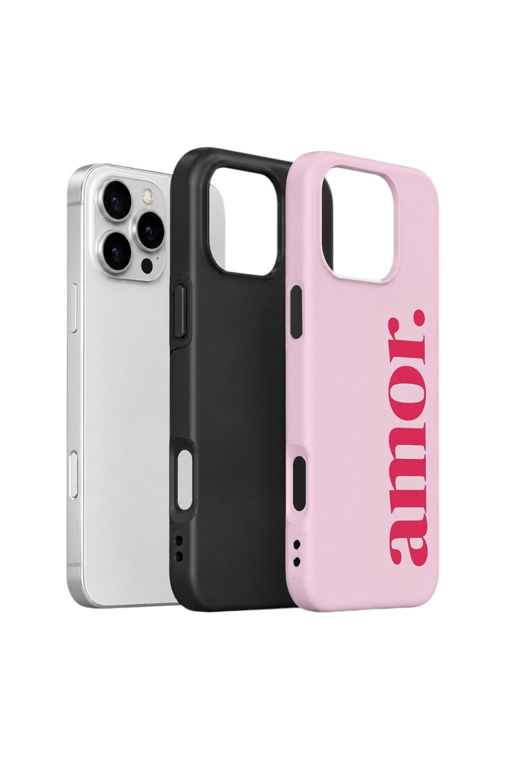 iPhone 16 Pro Vorian Çift Katmanlı Kılıf Amour Pink