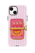 iPhone 15 Plus Vorian Çift Katmanlı Kılıf Sardine Club Pink