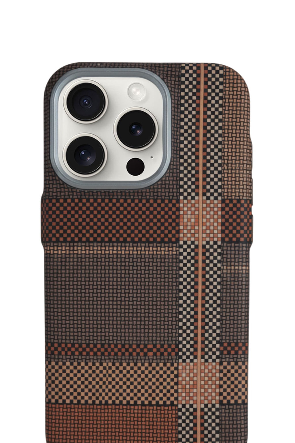 Nox Craft iPhone 16 Pro 6.3" MagSafe Karbon Kılıf Coppergrain