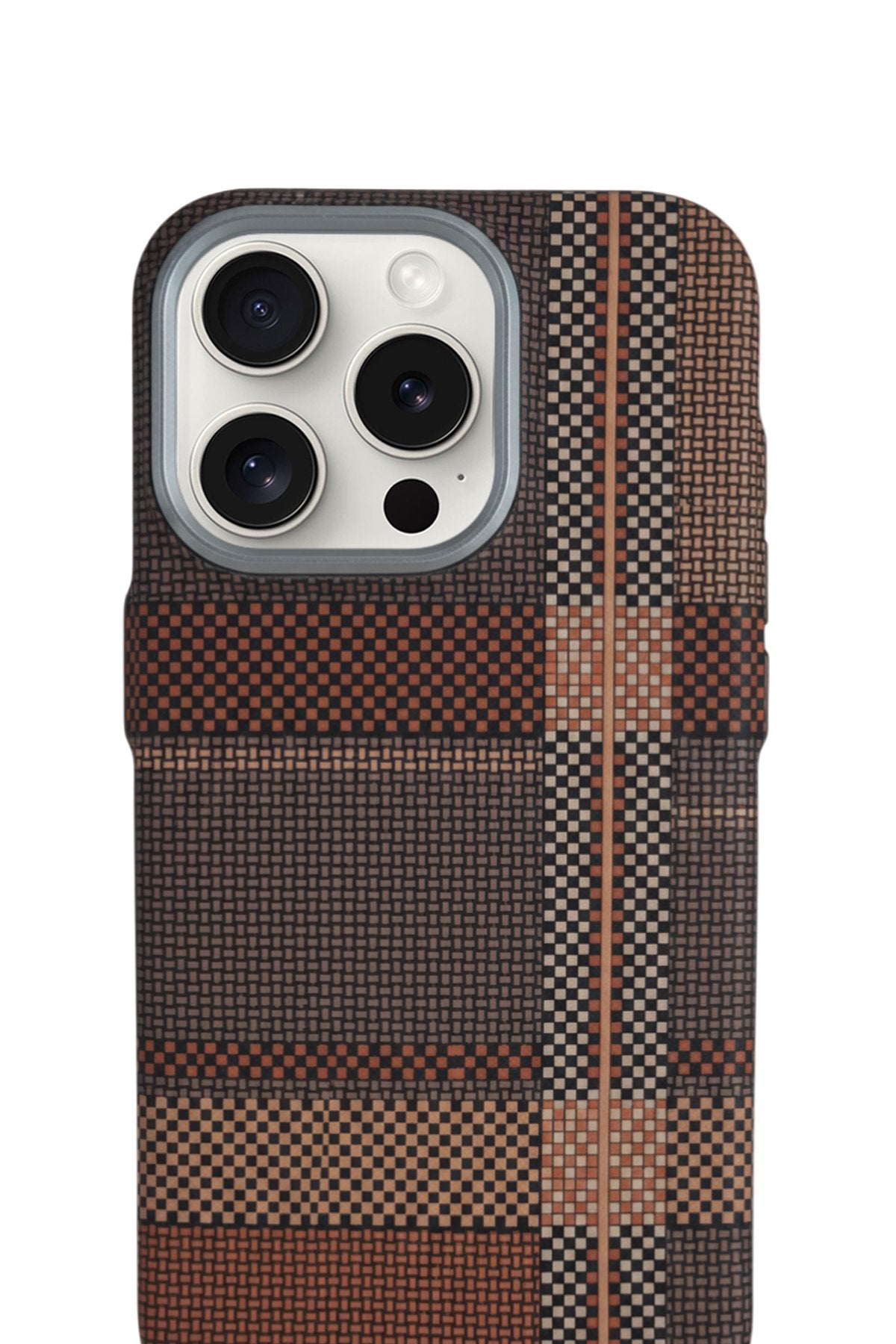 Nox Craft iPhone 16 Pro 6.3" MagSafe Karbon Kılıf Coppergrain