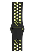 Apple Watch Series Fileli Kordon Siyah-Sarı